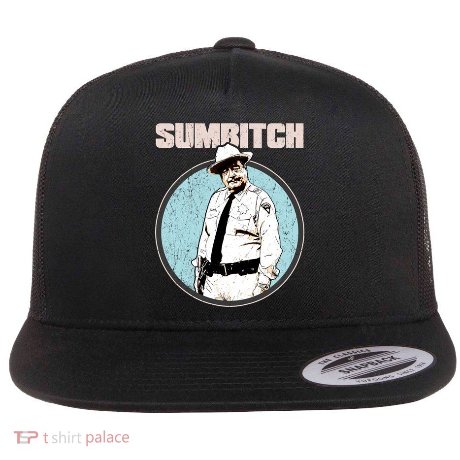 Funny Sumbitch 70's Movie Quote Flatbill Hat