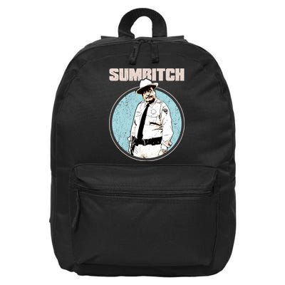 Funny Sumbitch 70's Movie Quote 16 in Basic Backpack