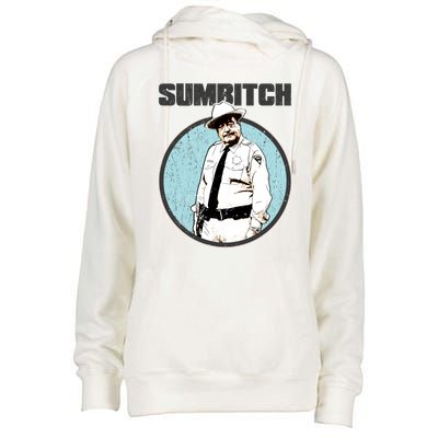 Funny Sumbitch 70's Movie Quote Womens Funnel Neck Pullover Hood