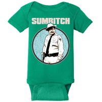 Funny Sumbitch 70's Movie Quote Baby Bodysuit