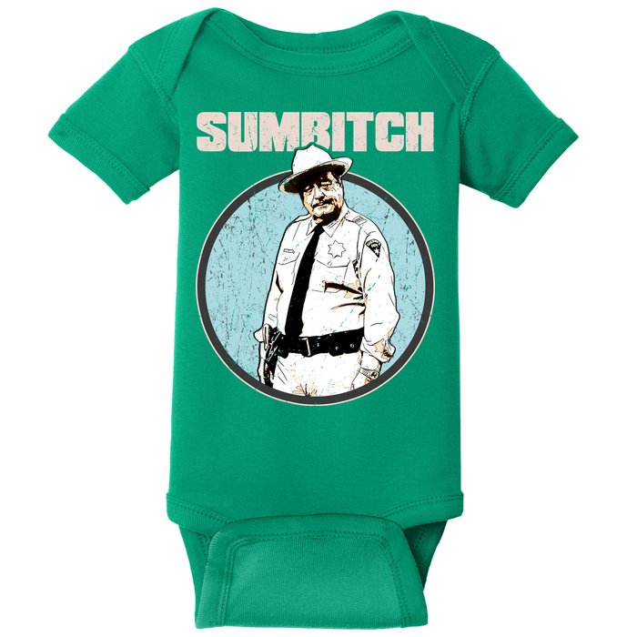 Funny Sumbitch 70's Movie Quote Baby Bodysuit