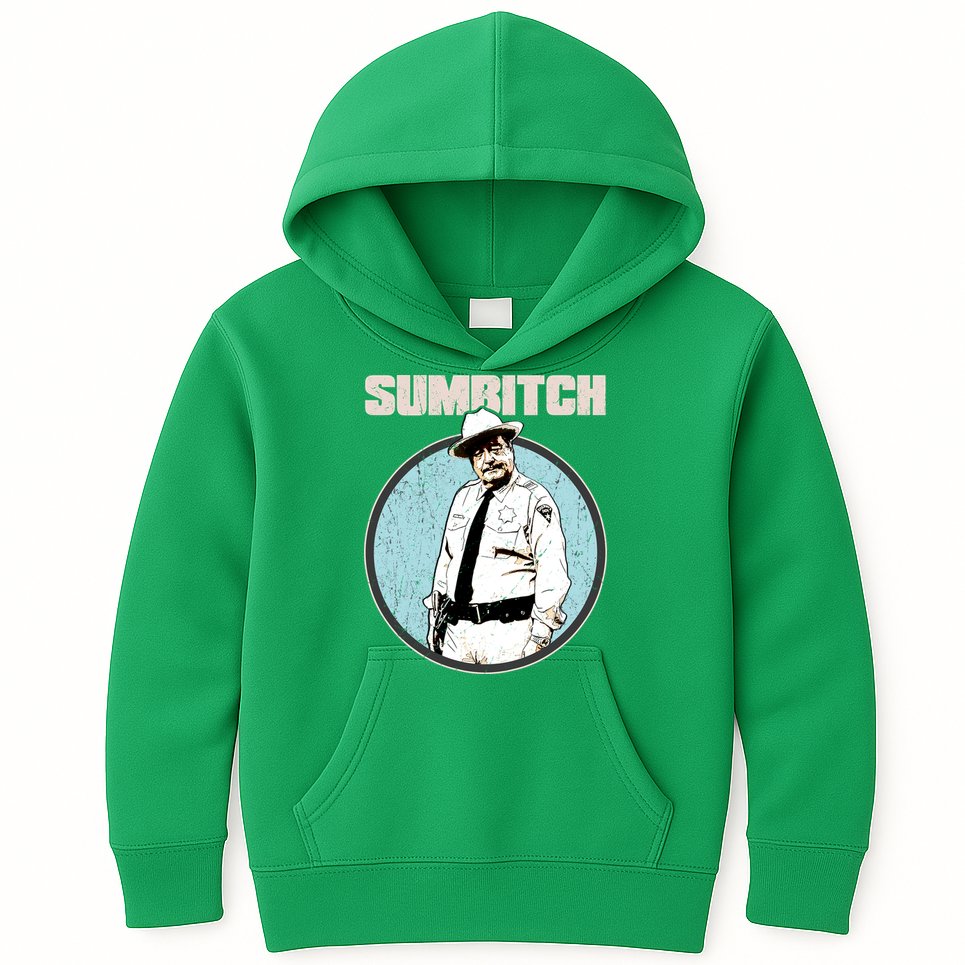 Funny Sumbitch 70's Movie Quote Kids Hoodie