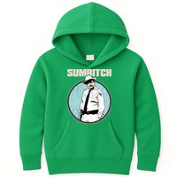 Funny Sumbitch 70's Movie Quote Kids Hoodie