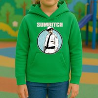 Funny Sumbitch 70's Movie Quote Kids Hoodie