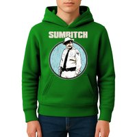 Funny Sumbitch 70's Movie Quote Kids Hoodie