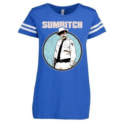 Funny Sumbitch 70's Movie Quote Enza Ladies Jersey Football T-Shirt