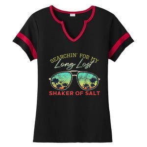 Funny Searching For My Long Lost Shaker Of Salt Shaker Ladies Halftime Notch Neck Tee