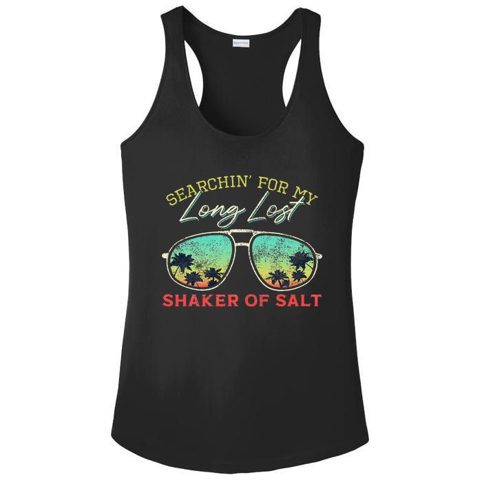 Funny Searching For My Long Lost Shaker Of Salt Shaker Ladies PosiCharge Competitor Racerback Tank