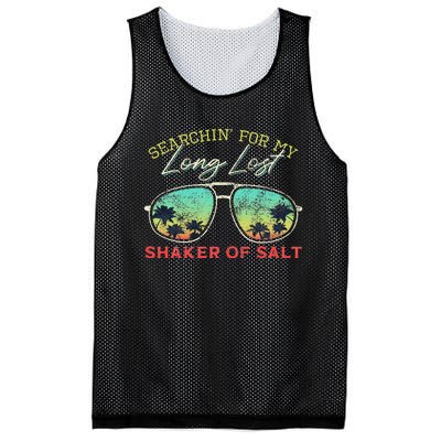 Funny Searching For My Long Lost Shaker Of Salt Shaker Mesh Reversible Basketball Jersey Tank