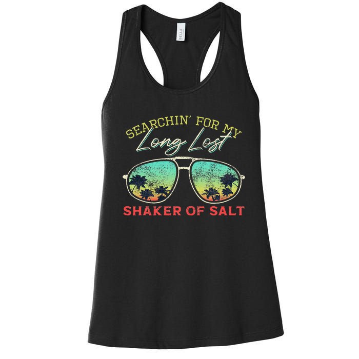 Funny Searching For My Long Lost Shaker Of Salt Shaker Women's Racerback Tank