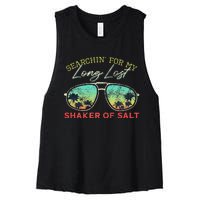 Funny Searching For My Long Lost Shaker Of Salt Shaker Women's Racerback Cropped Tank