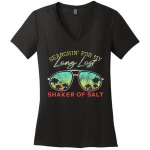 Funny Searching For My Long Lost Shaker Of Salt Shaker Women's V-Neck T-Shirt