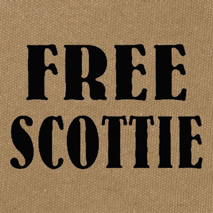 Free Scottie Free Scottie Cotton Canvas Backpack