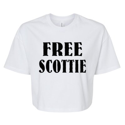 Free Scottie Free Scottie Bella+Canvas Jersey Crop Tee