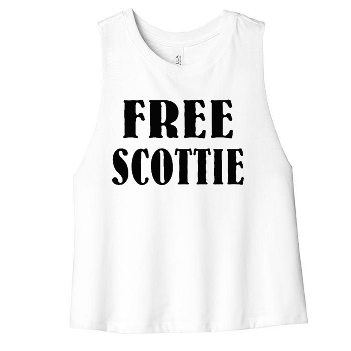 Free Scottie Free Scottie Women's Racerback Cropped Tank