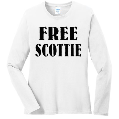 Free Scottie Free Scottie Ladies Long Sleeve Shirt