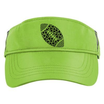 Funny Shamrock Football Ball St Patrick's Day Irish Meaningful Gift Adult Drive Performance Visor