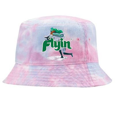 Fly Saquon Fly E.A.G.L.E.S Barkley The Reverse Hurdle 2024 Tie-Dyed Bucket Hat