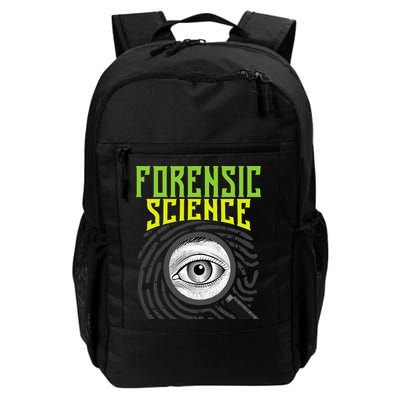 Forensic Science Forensics Forensic Scientist Criminology Daily Commute Backpack