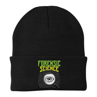 Forensic Science Forensics Forensic Scientist Criminology Knit Cap Winter Beanie