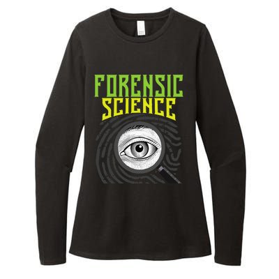 Forensic Science Forensics Forensic Scientist Criminology Womens CVC Long Sleeve Shirt