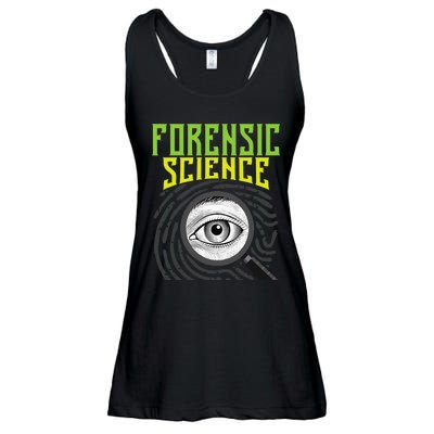 Forensic Science Forensics Forensic Scientist Criminology Ladies Essential Flowy Tank