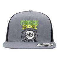 Forensic Science Forensics Forensic Scientist Criminology Flat Bill Trucker Hat