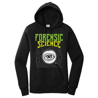 Forensic Science Forensics Forensic Scientist Criminology Women's Pullover Hoodie