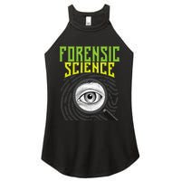 Forensic Science Forensics Forensic Scientist Criminology Women's Perfect Tri Rocker Tank