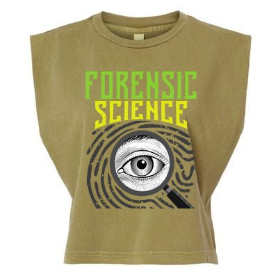 Forensic Science Forensics Forensic Scientist Criminology Garment-Dyed Women's Muscle Tee