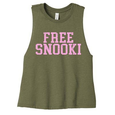 Free Snooki Women's Racerback Cropped Tank