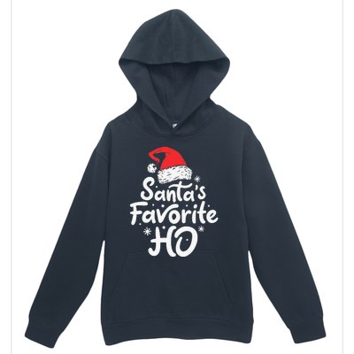 Funny SantaS Favorite Ho Funny Christmas Xmas Santa Hat Urban Pullover Hoodie