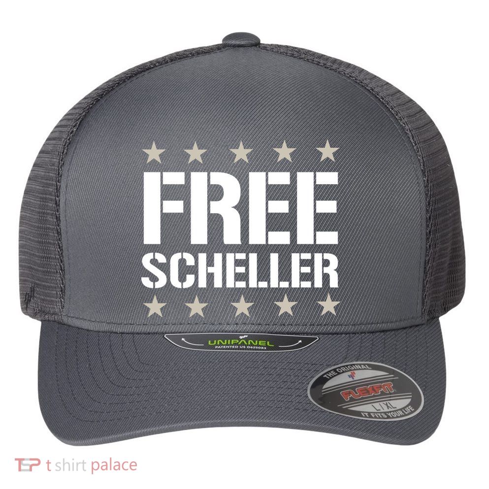 Free Scheller Flexfit Unipanel Trucker Cap