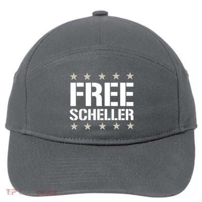 Free Scheller 7-Panel Snapback Hat