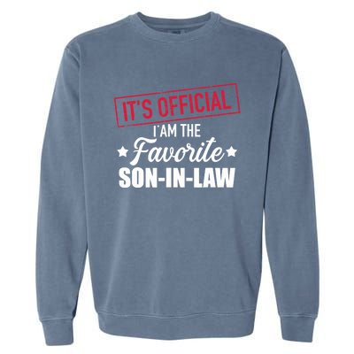 Favorite Soninlaw From Motherinlaw Or Fatherinlaw Garment-Dyed Sweatshirt