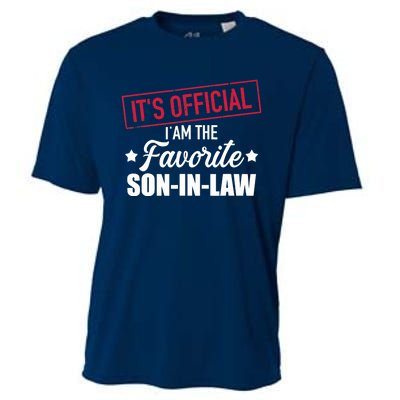 Favorite Soninlaw From Motherinlaw Or Fatherinlaw Cooling Performance Crew T-Shirt