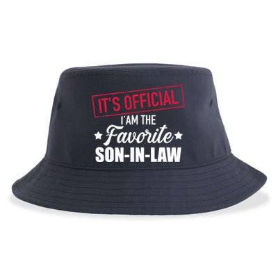 Favorite Soninlaw From Motherinlaw Or Fatherinlaw Sustainable Bucket Hat