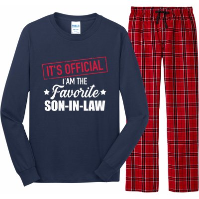 Favorite Soninlaw From Motherinlaw Or Fatherinlaw Long Sleeve Pajama Set