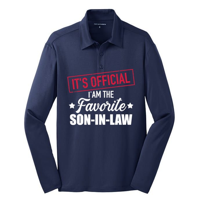 Favorite Soninlaw From Motherinlaw Or Fatherinlaw Silk Touch Performance Long Sleeve Polo