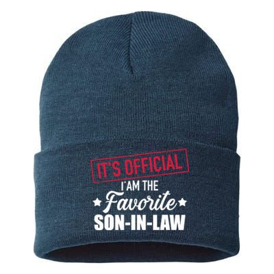 Favorite Soninlaw From Motherinlaw Or Fatherinlaw Sustainable Knit Beanie