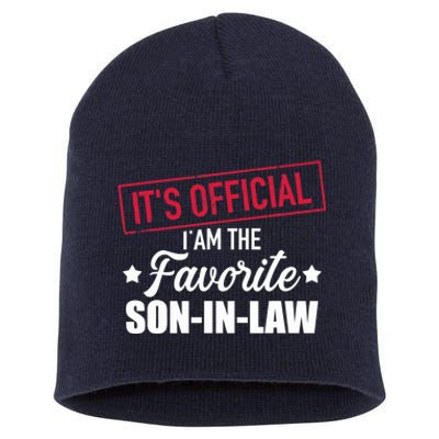 Favorite Soninlaw From Motherinlaw Or Fatherinlaw Short Acrylic Beanie