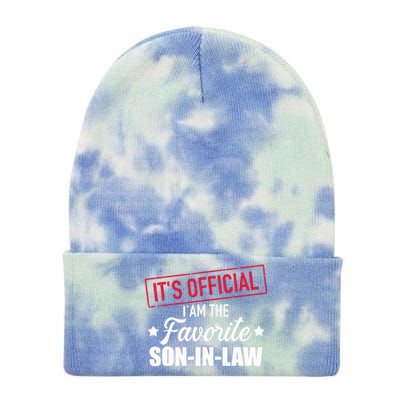 Favorite Soninlaw From Motherinlaw Or Fatherinlaw Tie Dye 12in Knit Beanie