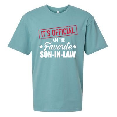 Favorite Soninlaw From Motherinlaw Or Fatherinlaw Sueded Cloud Jersey T-Shirt