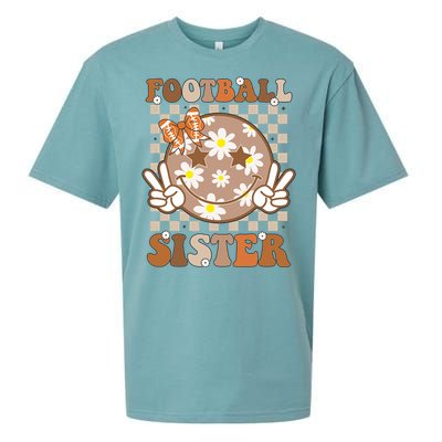 Football Sister For Sport Lover Sueded Cloud Jersey T-Shirt