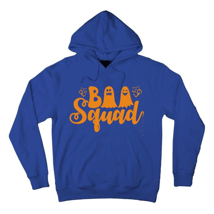 Funny Spooky Family Halloween Season Boo Squad Matching Idea Great Gift Tall Hoodie