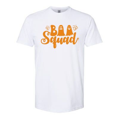 Funny Spooky Family Halloween Season Boo Squad Matching Idea Great Gift Softstyle CVC T-Shirt