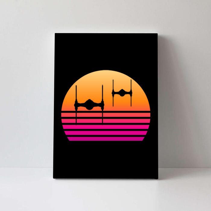 Fighter Sunset Canvas