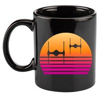 Fighter Sunset 11oz C Handle Ceramic Mug