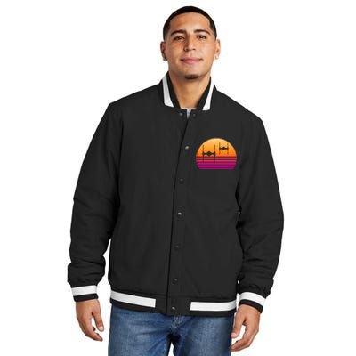 Fighter Sunset Insulated Varsity Jacket