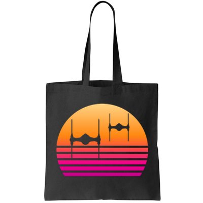 Fighter Sunset Tote Bag